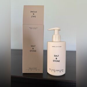 Salt & Stone Body Lotion- Santal & Vetiver 7oz, NEW